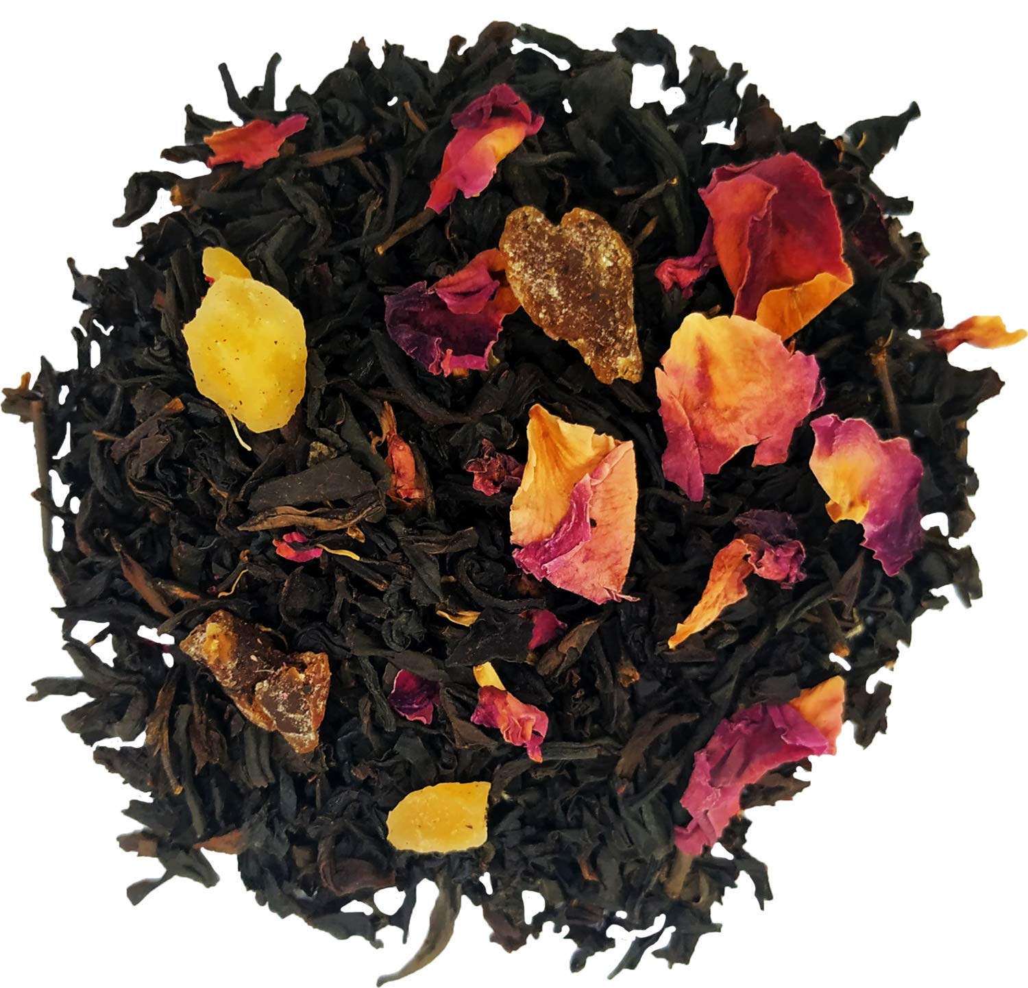 Rose Glow Black Tea Loose Leaf (100 Gm)