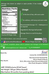 Nxtgen Ayurveda Moringa Oleifera Powder