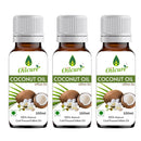 Oilcure Cold Pressed Coconut Edible Oil 100 ml -Pack of 3 (300 ml)