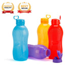 Oliveware King Water Bottle | 2 Litre | with Carry Handle | BPA Free | for Fridge | Home & Office Use | Set of 3 - Blue