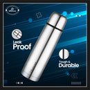 SOPL-OLIVEWARE Spyker Vacuum Double Wall Flask Bottle, Stainless Steel (500ml), Hot & Cold, Insulated Bottle, Fit for Indoor & Outdoors - Silver