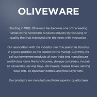 SOPL-OLIVEWARE Teso Elite Pro Lunch Box with Steel Cutlery, BPA free Lids, 3 Microwave Safe Inside Steel Containers (290ml, 450ml & 600ml), Plastic Pickle Box (130ml), Steel Water Bottle(750ml) - Blue