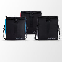 SOPL-OLIVEWARE Teso Elite Pro Lunch Box with Steel Cutlery, BPA Free Lids,Microwave Safe,Inside Steel Containers(290ml, 450ml & 600ml),Plastic Pickle Box (130ml),Steel Water Bottle(750ml) -Mahroon