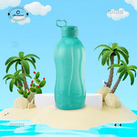 oliveware Jumbo 2 Litre Water Bottle, 100% Leak Proof, BPA Free Premium Plastic Bottle, for Home, Office & Gym, Sturdy with Holder, Pack of 3 (Voilet)