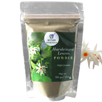 Nxtgen Ayurveda Harshringar Leaves Powder | Paarijat | 100 gms | Night Jasmine | Harsingar | Nyctanthes Arbor
