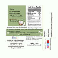 Oilcure Virgin Coconut Oil Cold Pressed - 500 ml