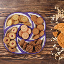 oliveware Plastic Dry Fruit Candy Container - Purple, 1100 Ml