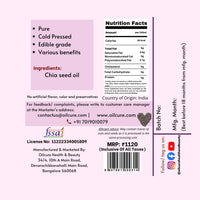 Oilcure Chia Seed Oil