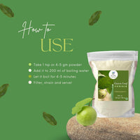 Nxtgen Ayurveda Guava Leaf Powder | 250 gm | Amrood Patti | Psidium Guajava | Koiya ilai | Health