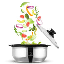 Oliveware Maestro Casseroless Thermosteel & Double Wall Insulation (2000 ml) with Insulated Lid Keep Food Hot, Stainless Steel