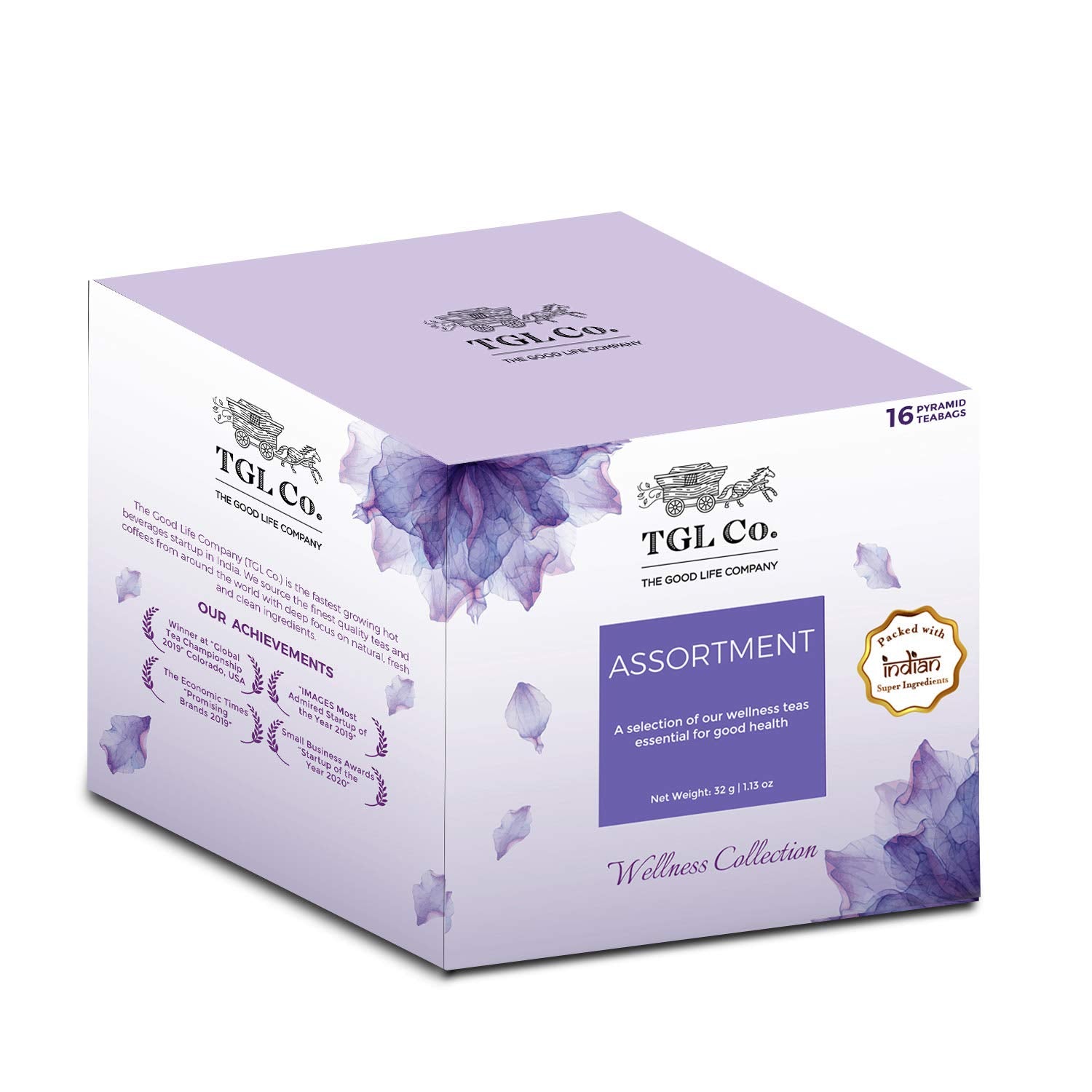 Wellness - Assortment Green Tea (16 Tea Bags)