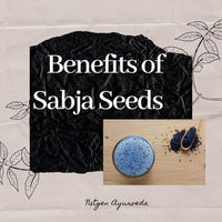 Nxtgen Ayurveda Sabja Seeds for Weight Loss Combo | Pack Of 2 | Basil Seeds | Tukmaria