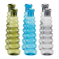 oliveware Premium Plastic Water Bottle, 1L, Set of 6, Multicolour
