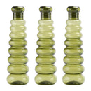 oliveware Premium Plastic Water Bottle, 1L, Set of 3, Green