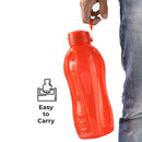 oliveware Premium Plastic Water Bottle, 1000ML, 2L, Set of 2, Green And Red Mix