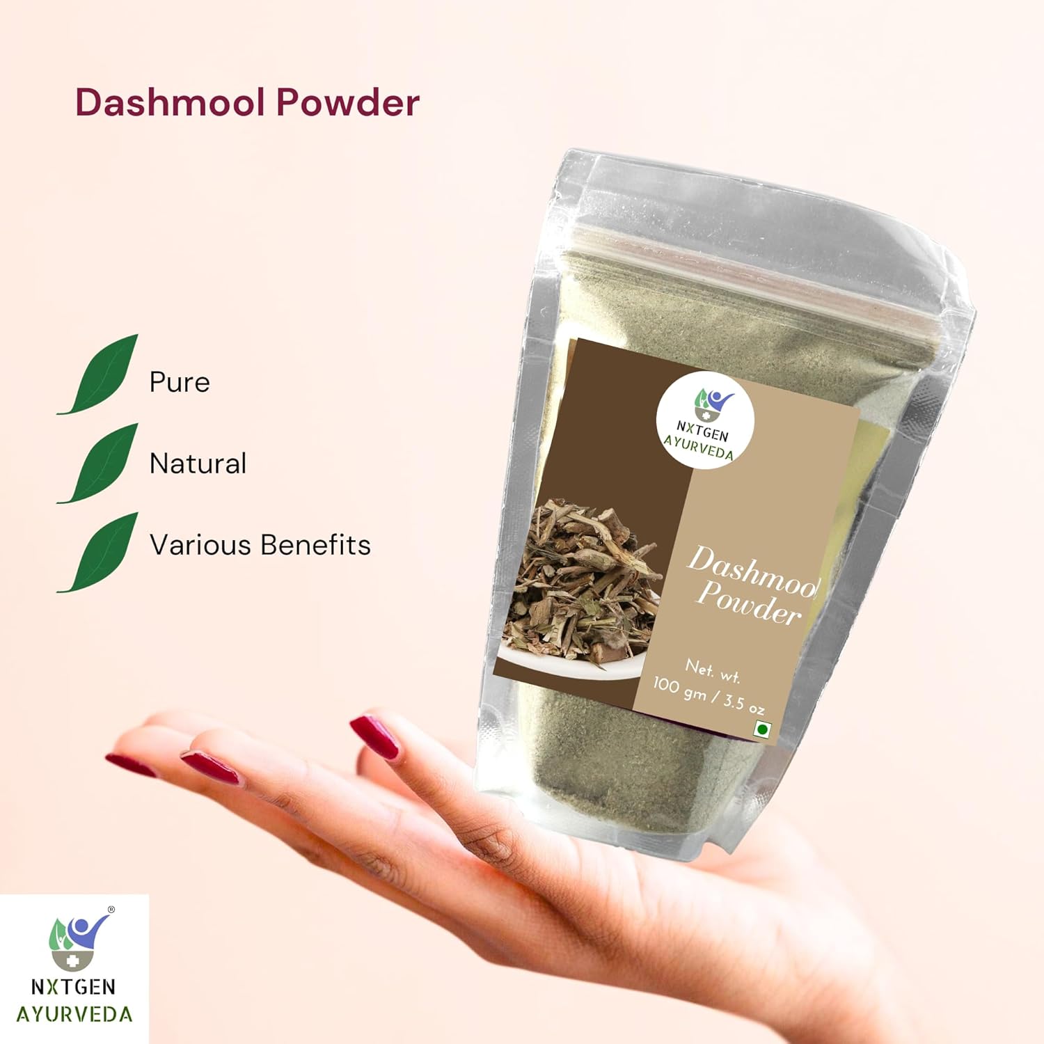 Nxtgen Ayurveda Dashmool Powder | 100g | Dasamoola | Kwath