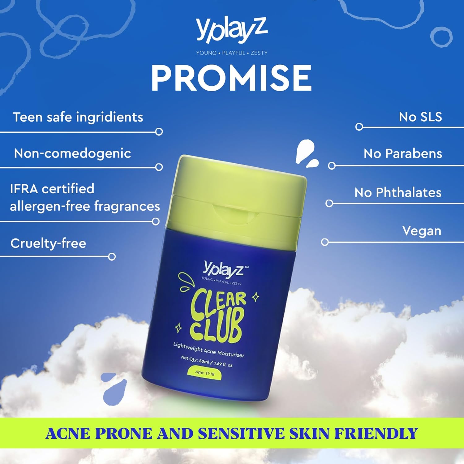 Clear Club Acne Mosituriser