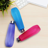 oliveware Corn Water Bottle with Round Cap | 1 Litre Bottle | BPA Free & Leak Proof | Sturdy | Multi | Pack of 3