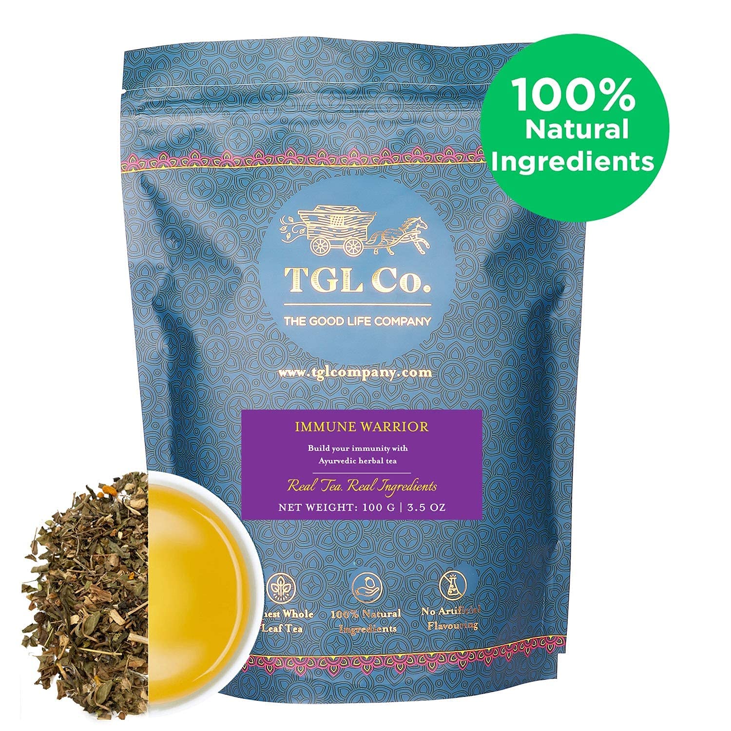 Immune Warrior Tea Loose Leaf (100 Gm)