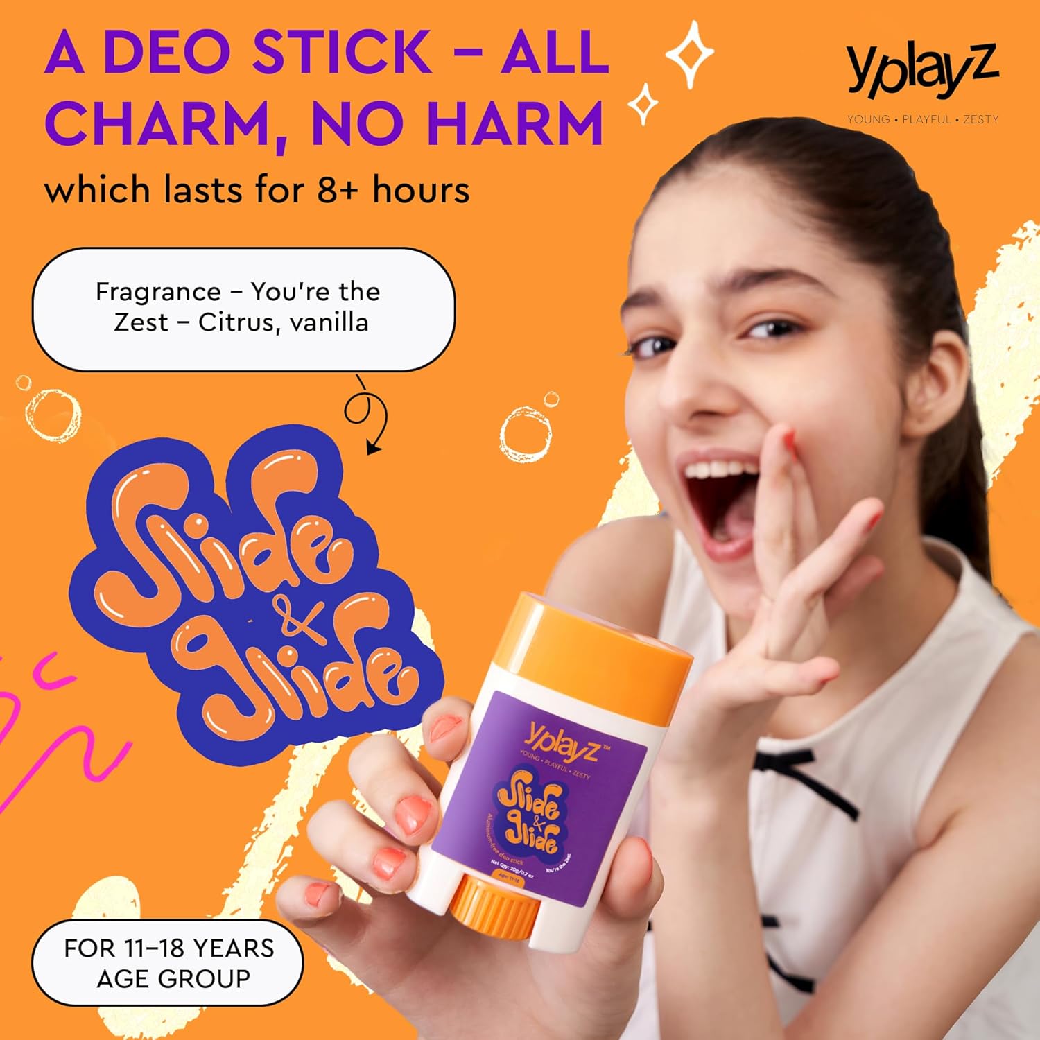 Slide & Glide - You're the Zest Deodorant Stick