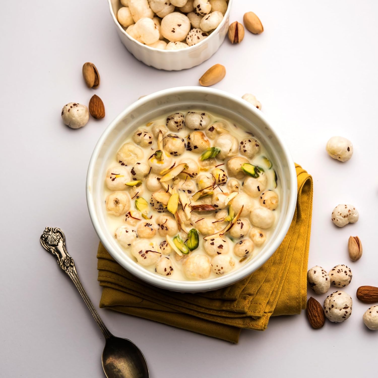 Nxtgen Ayurveda Premium Phool Makhana | Foxnuts | 100 gm | Big size