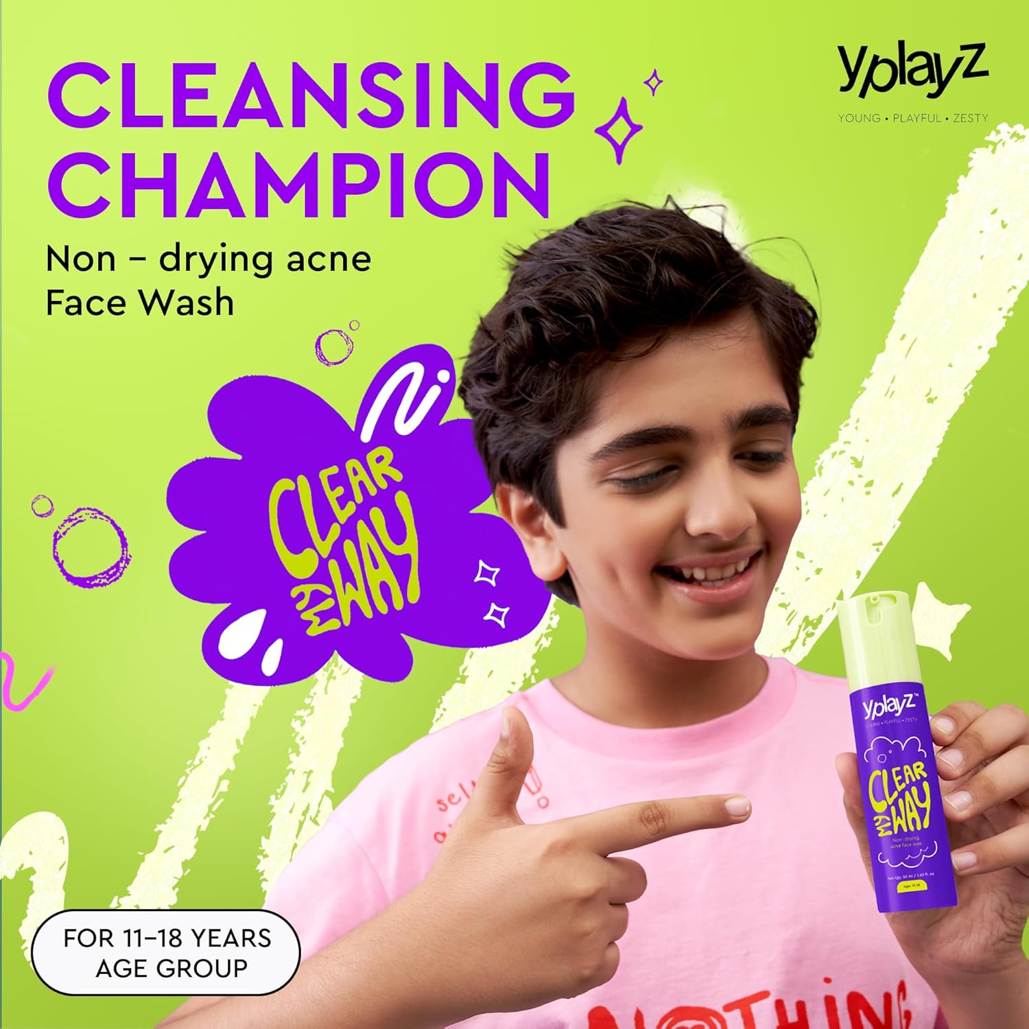 Clear My Way Acne Face Wash