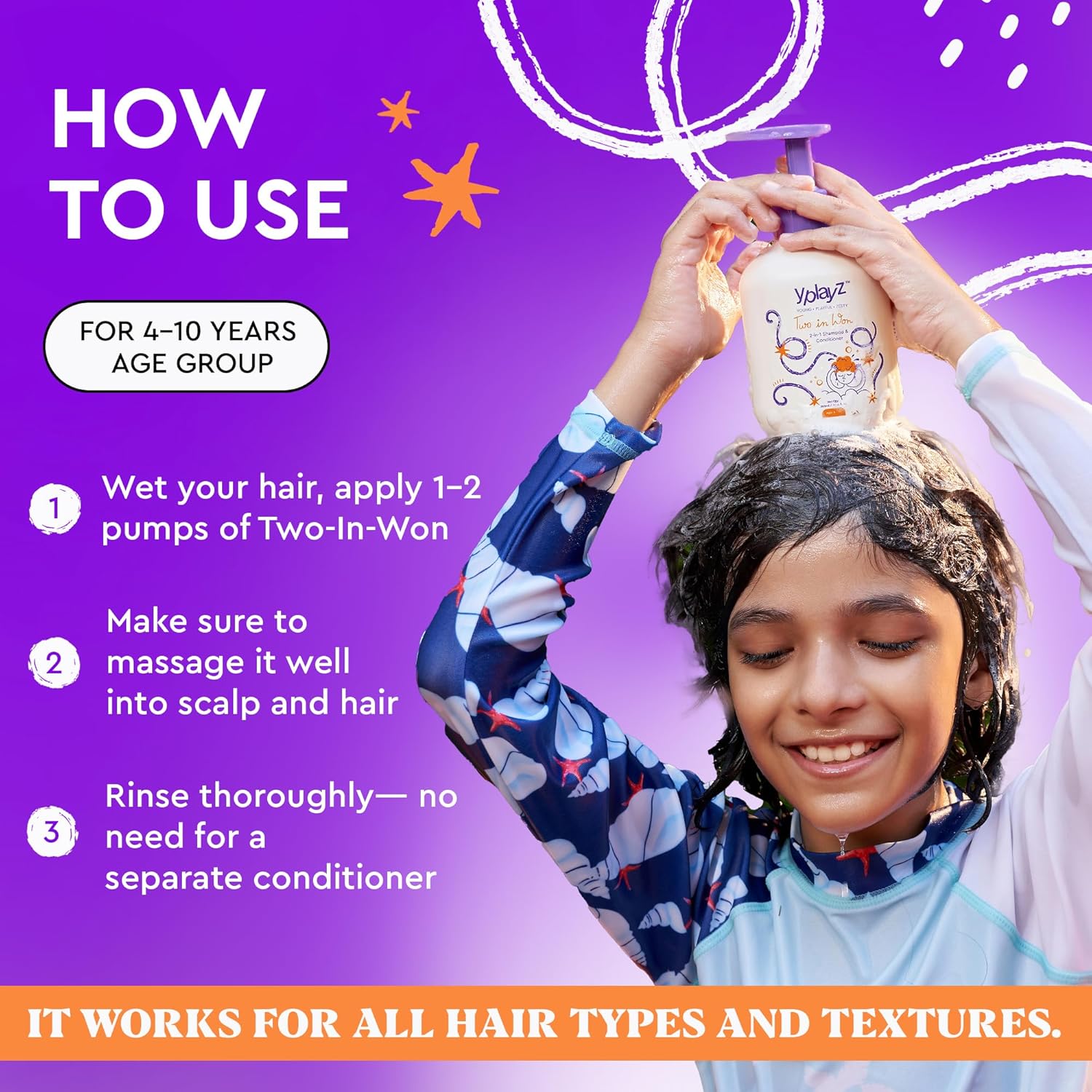 Two in Won 2 in 1 Shampoo & Conditioner