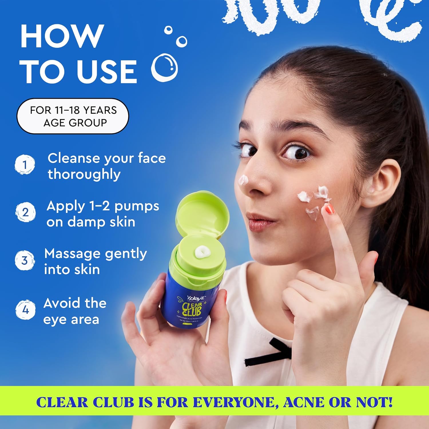 Clear Club Acne Mosituriser