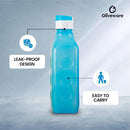 Oliveware Premium PET Water Bottle | SUPERIYA Range | Blue - Pack of 6 | 1 Litre Bottle | Better Grip | 1000 Ml Capacity | for Home & Office Use