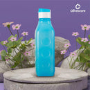 Oliveware Premium PET Water Bottle | SUPERIYA Range | Blue - Pack of 6 | 1 Litre Bottle | Better Grip | 1000 Ml Capacity | for Home & Office Use