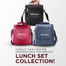 SOPL-OLIVEWARE Teso Pro Lunch Box With Steel Cutlery,3 Microwave Safe Inner Steel Containers With Bpa Free Lids(290Ml,450Ml,600Ml)Plastic Pickle Box(130Ml)Steel Water Bottle(750Ml)-Maroon,600 Ml