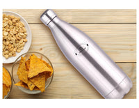 Oliveware Camo Vaccum Bottle with Sleeve, Stainless Steel (1000ml), Hot and Cold, Insulated Bottle, Fit for Indoor & Outdoors - Silver