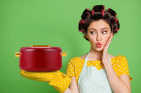 SOPL-OLIVEWARE Fresco Insulated Casserole, Inside Stainless Steel Keep Food Warm, BPA Free, Set of 1 (2000 ml Capacity) - Red