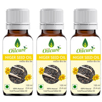 Oilcure Cold pressed Niger Seed Oil (100 ml) - Pack of 3