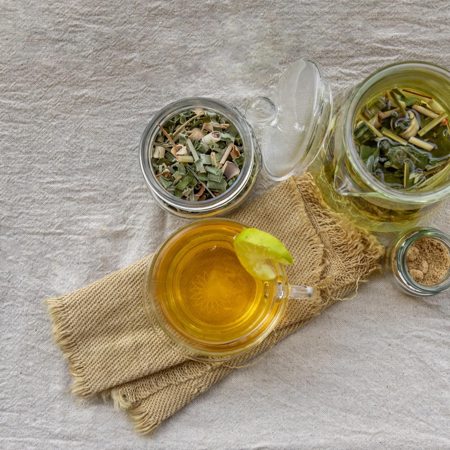 Nxtgen Ayurveda Lemongrass Leaves | Pure | 100 gm | Boost Metabolism | Infusion | Dried | Natural