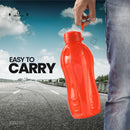 oliveware Jumbo 2 Litre Water Bottle, 100% Leak Proof, BPA Free Premium Plastic Bottle, for Home, Office & Gym, Sturdy with Holder, Pack of 3 (Red)