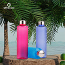 Oliveware Premium PET Water Bottle | Birdseye Range | 1 Litre Bottle | Better Grip | 1000 Ml Capacity | for Home & Office Use (Blue, 3)