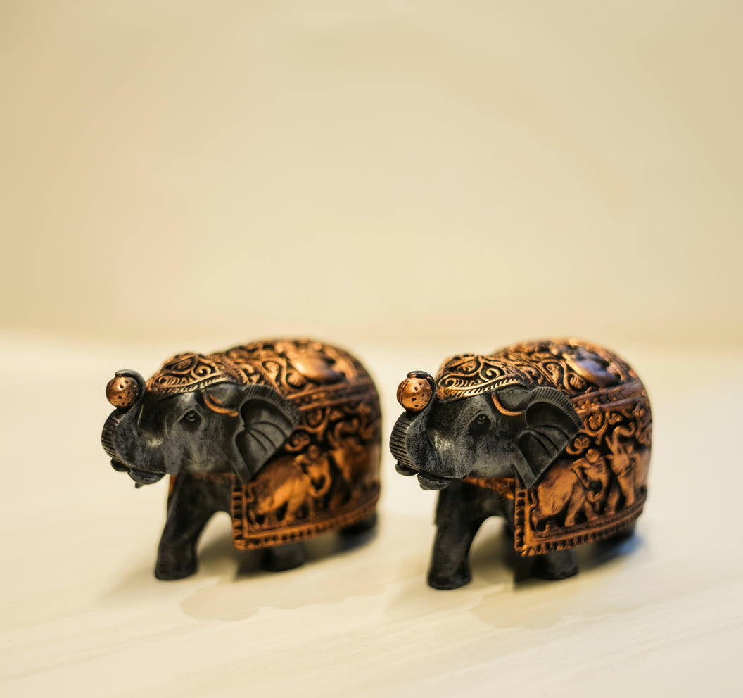 Carved Elephant statue