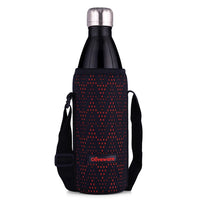 Oliveware Camo Vaccum Bottle with Sleeve, Stainless Steel (750ml), Hot and Cold, Insulated Bottle, Fit for Indoor & Outdoors - Black