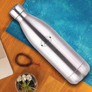 Oliveware Camo Vaccum Bottle with Sleeve, Stainless Steel (750ml), Hot and Cold, Insulated Bottle, Fit for Indoor & Outdoors - Silver