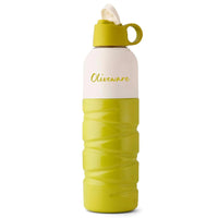 SOPL-OLIVEWARE Smash Water Bottle with Better Grip, 500 ml Bottle, BPA Free & Leak Proof, For Home, Office & Gym use - Yellow