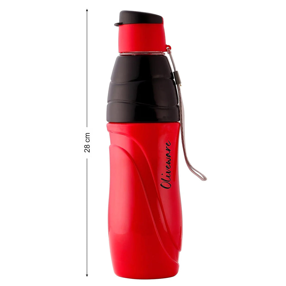 SOPL-OLIVEWARE Eagle Water Bottle with Better Grip, 500 ml Bottle, BPA Free & Leak Proof, For Home, Office & Gym use - Red
