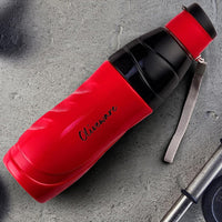 SOPL-OLIVEWARE Eagle Water Bottle with Better Grip, 650 ml Bottle, BPA Free & Leak Proof, For Home, Office & Gym use - Red