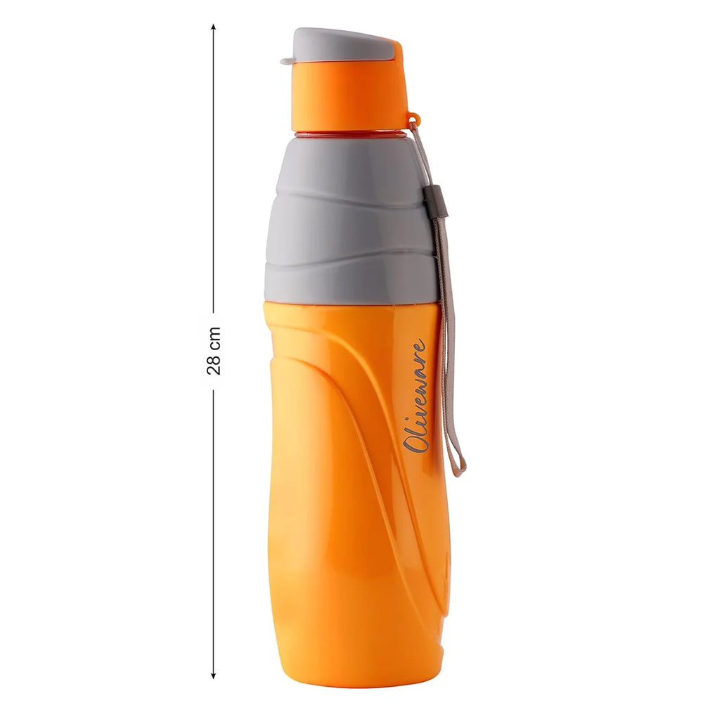 SOPL-OLIVEWARE Eagle Water Bottle with Better Grip, 500 ml Bottle, BPA Free & Leak Proof, For Home, Office & Gym use - Yellow