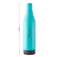 SOPL-OLIVEWARE Rivo Water Bottle | For Home, Office & Gym use | Pack of 1 | Better Grip | 1000 ml Water Bottle - Blue