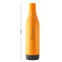 SOPL-OLIVEWARE Rivo Water Bottle with Better Grip, 1000 ml Bottle, BPA Free & Leak Proof, For Home, Office & Gym use - Red