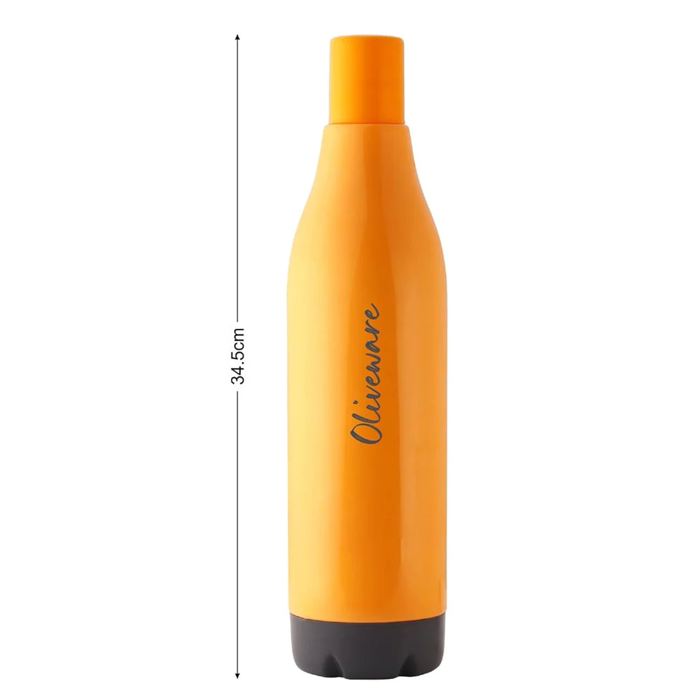 SOPL-OLIVEWARE Rivo Water Bottle with Better Grip, 700 ml Bottle, BPA Free & Leak Proof, For Home, Office & Gym use - Red