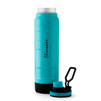 SOPL-OLIVEWARE Boom Buzz Water Bottle with Better Grip, 700 ml Bottle, BPA Free & Leak Proof, For Home, Office & Gym use - Blue