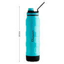 SOPL-OLIVEWARE Boom Buzz Water Bottle with Better Grip, 700 ml Bottle, BPA Free & Leak Proof, For Home, Office & Gym use - Blue