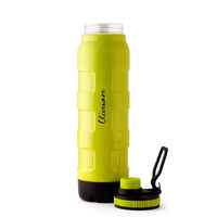 SOPL-OLIVEWARE Boom Buzz Water Bottle with Better Grip, 700 ml Bottle, BPA Free & Leak Proof, For Home, Office & Gym use - Yellow